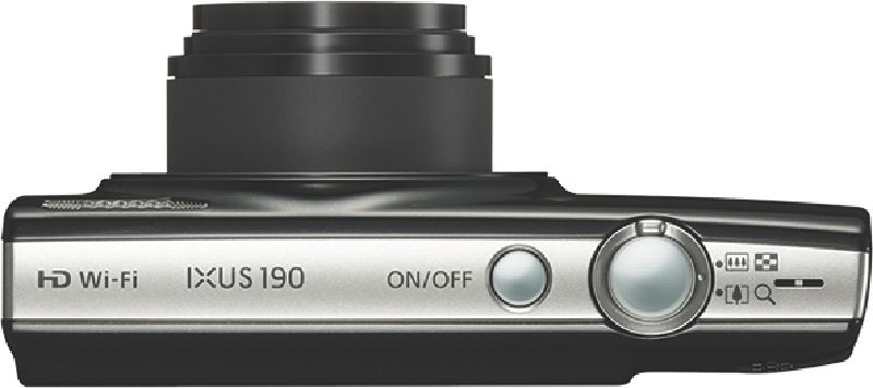 ixus190 black top-lens-out