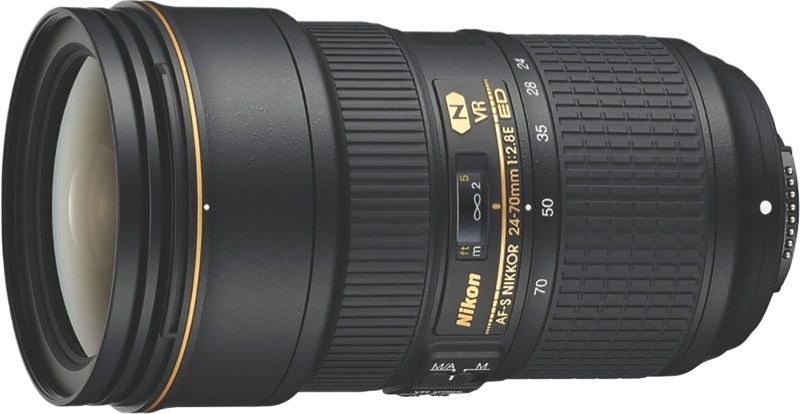 Nikon - AF-S Nikkor 24-70mm f2.8E ED VR Lens - JAA824DA