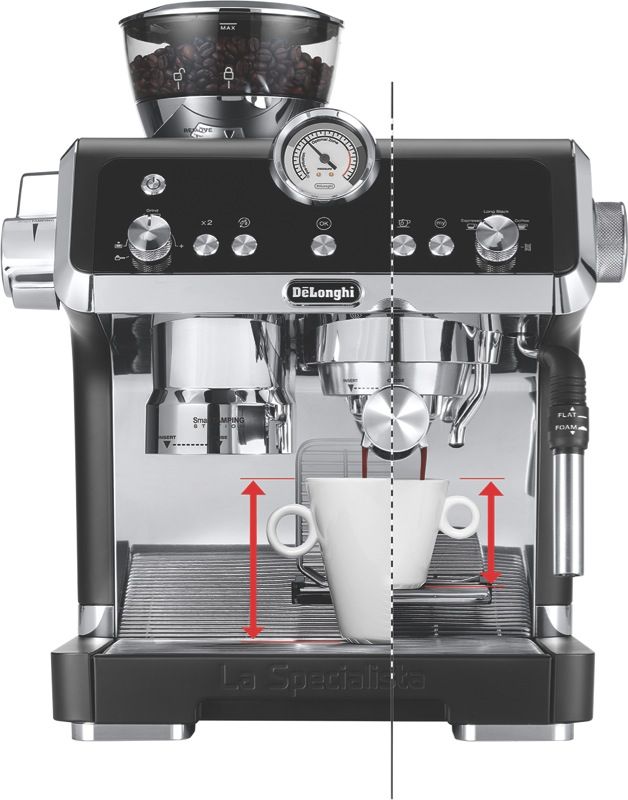 DeLonghi - La Specialista Pump Coffee Machine - Matt Black - EC9335BM
