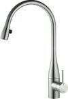 KWC Eve Single Lever Pull Out Mixer Tap with Light - Stainless Steel 10.121.103.700