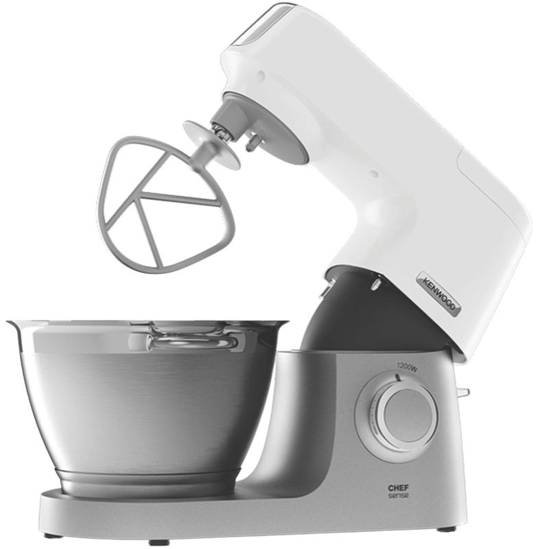  - Chef Sense Stand Mixer - Silver & White - KVC5100T