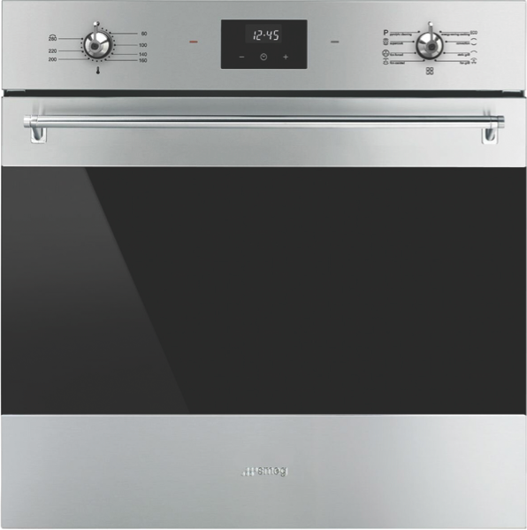 Smeg 60cm Built-In Pyrolytic Oven - Stainless Steel SFPA6300TVX