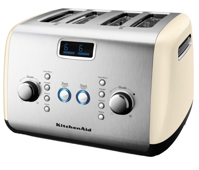 niveau Alle sammen hjerne KitchenAid Artisan 4 Slice Toaster - Almond Cream 5AKMT423AC Review by  National Product Review