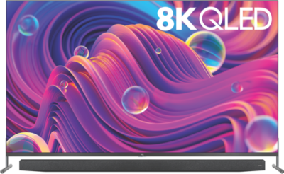 TCL - 65” X915 8K Ultra HD Smart QLED TV - 65X915
