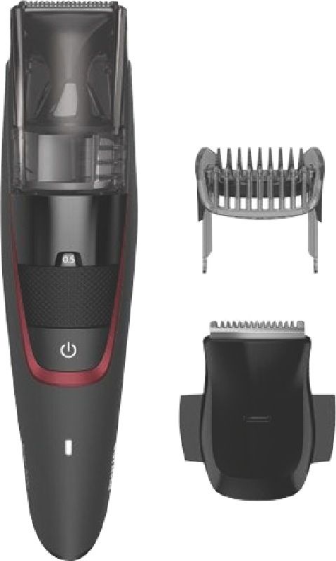 Philips - Series 7000 Vacuum Beard Trimmer - Black - BT750015