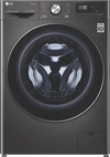 LG 9kg Front Load Washing Machine - Black Steel WV91409B