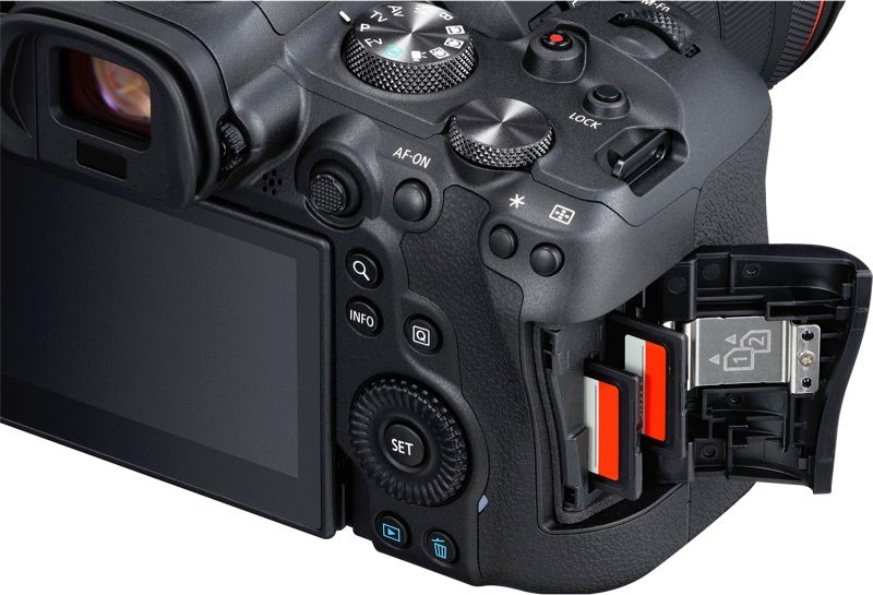 Canon - EOS R6 Mirrorless Camera (Body Only) - EOS R6