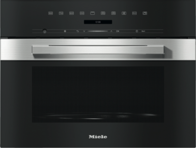 Miele - 45cm Built-In Combi Microwave Oven - Clean Steel - M7244TC