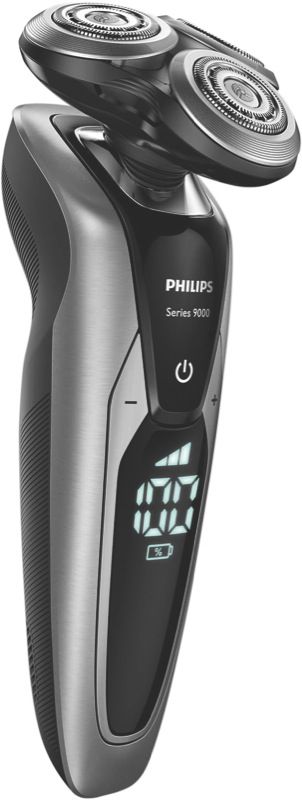 Philips - Series 9000 Wet & Dry Shaver - Brushed Chrome - S971141