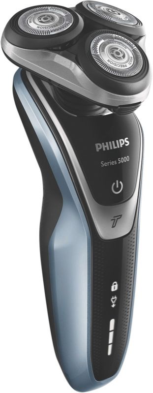 Philips - Series 5000 Wet & Dry Shaver – Blue & Silver - S538006