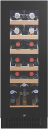Vintec 20 Bottle Wine Cellar - Black Glass VWS020SBBX