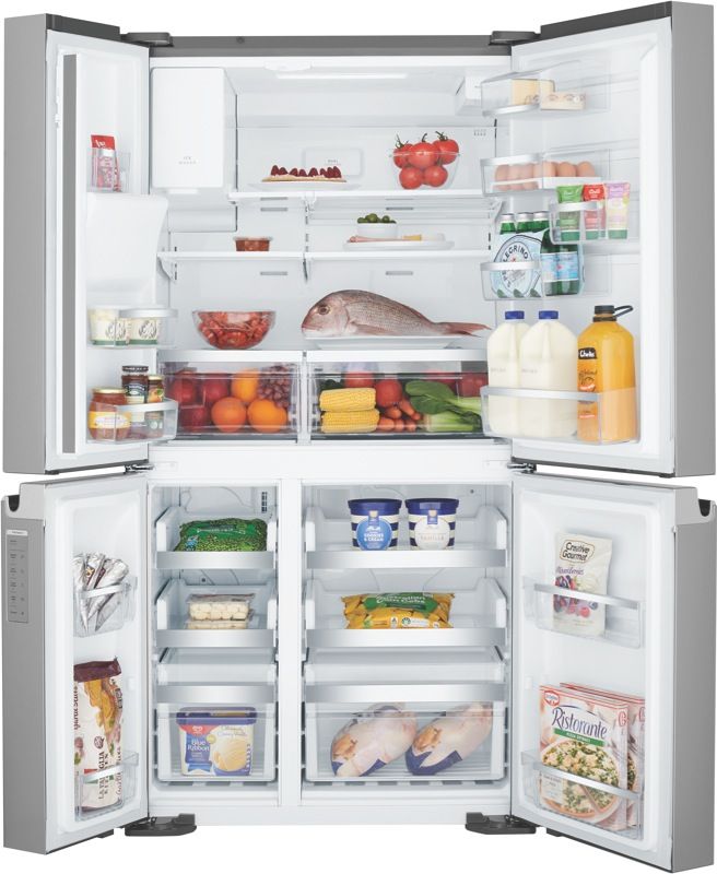 Westinghouse - 609L French Door Fridge - Stainless Steel - WQE6870SA