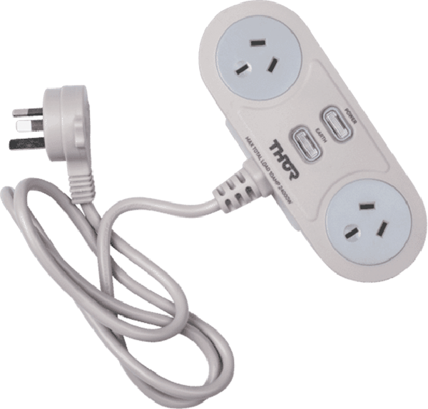 Thor Smart Duo 2-Outlet Surge Protector C2