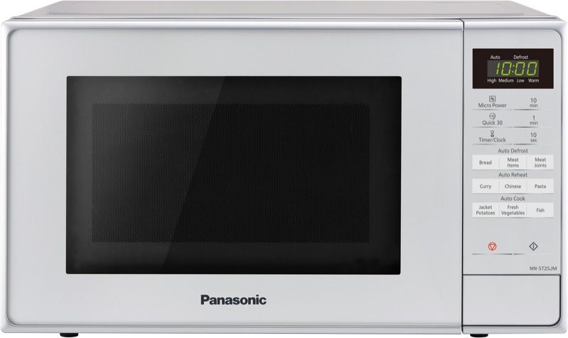 Panasonic - 20L 800W Microwave - Silver - NNST25JMQPQ