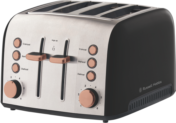 Russell Hobbs Brooklyn 4 Slice Toaster - Copper RHT94COP