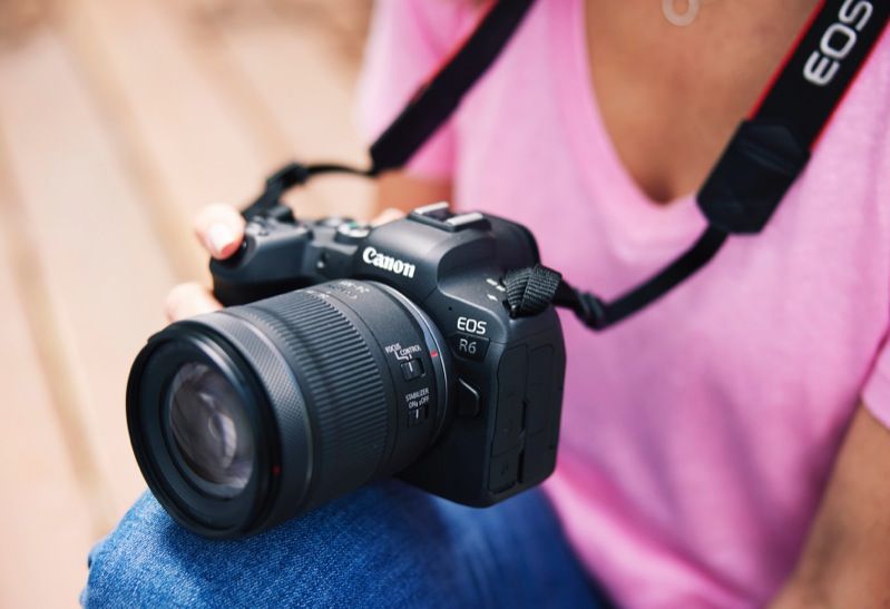 Canon - EOS R6 Mirrorless Camera + RF 24-105mm Lens Kit - R624105STM
