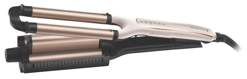 Remington - Adjustable Hair Waver - White & Gold - CI19A1AU