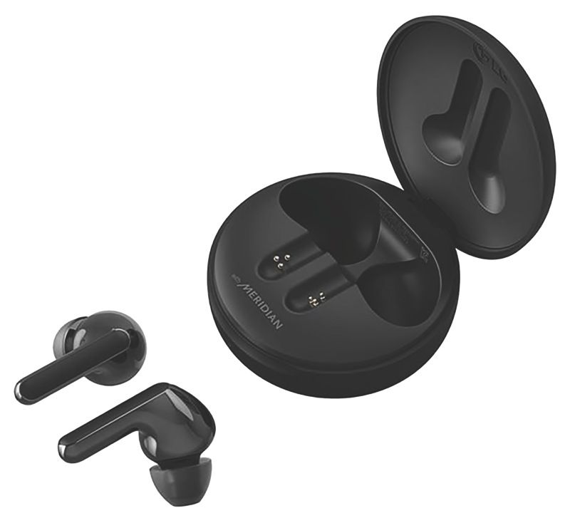 LG - FN6 Tone Free True Wireless Earbuds – Black - HBSFN6