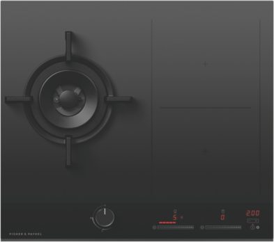 Fisher & Paykel - 60cm Dual Fuel Cooktop - CGI603DNGTB4