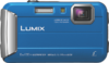 Panasonic Lumix FT30 Tough Compact Digital Camera - Blue DMCFT30GNA