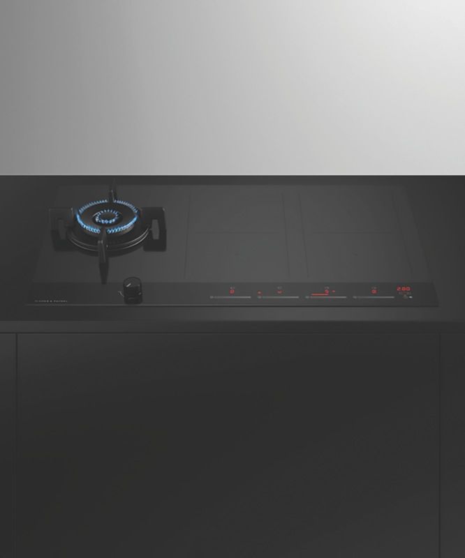 Fisher & Paykel - 90cm Dual Fuel Cooktop - CGI905DLPTB4