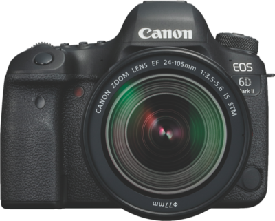 Canon - EOS 6D Mark II Digital SLR Camera + EF 24-105mm Lens Kit - 6DIIPK