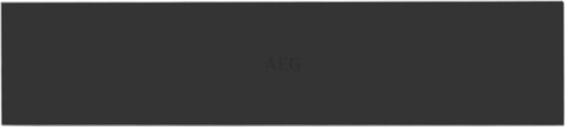 AEG - 14cm Built-In Warming Drawer - Matte Black - KDK911424T