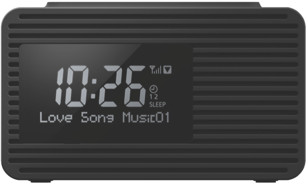 Panasonic Portable Digital Clock Radio - Black RCD8GNK