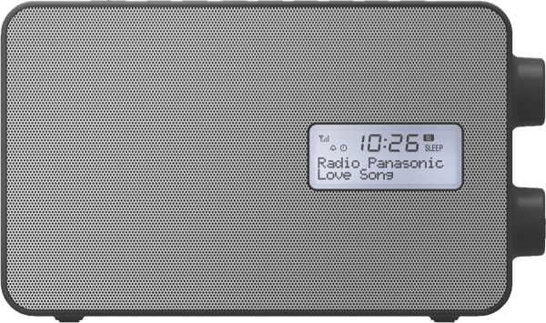 Panasonic Portable Digital Radio with Bluetooth - Black & Silver RFD30BTGNK
