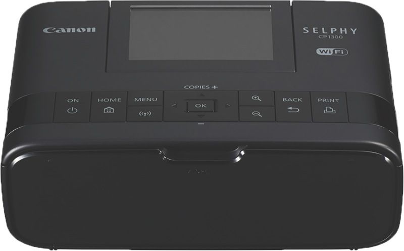 Canon - Selphy CP1300 Compact Photo Printer - Black - CP1300BK