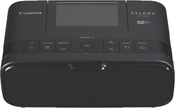 Canon Selphy CP1300 Compact Photo Printer - Black CP1300BK