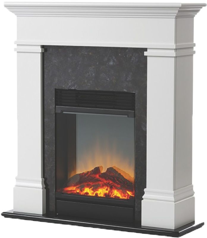 Dimplex - Taylor 1.5KW Electric Fireplace Heater – White - TYL15AU
