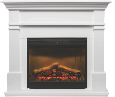 Dimplex - Kenton Mantel 2KW Electric Fireplace Heater - White - KTN20AU
