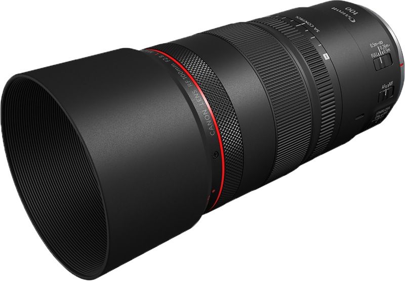 Canon - RF 100mm F2.8L Macro IS USM Camera Lens - RF10028LIS