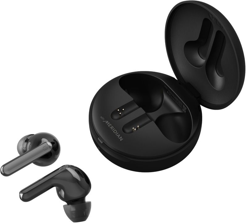 LG - FN7 True Wireless Earbuds - Black - HBSFN7