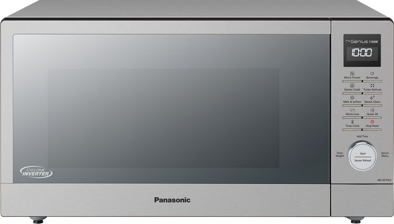 Panasonic 44L 1100W Inverter Microwave - Stainless Steel NNSD79LSQPQ