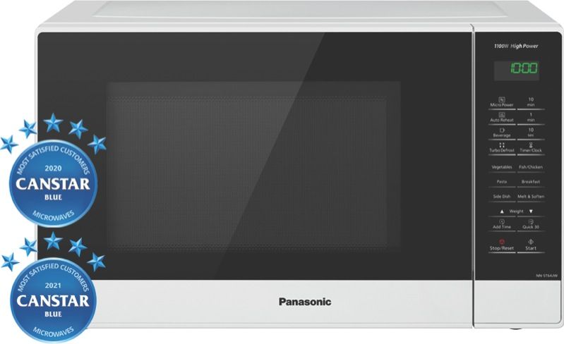 Panasonic - 32L 1100W Inverter Microwave - White - NNST64JWQPQ