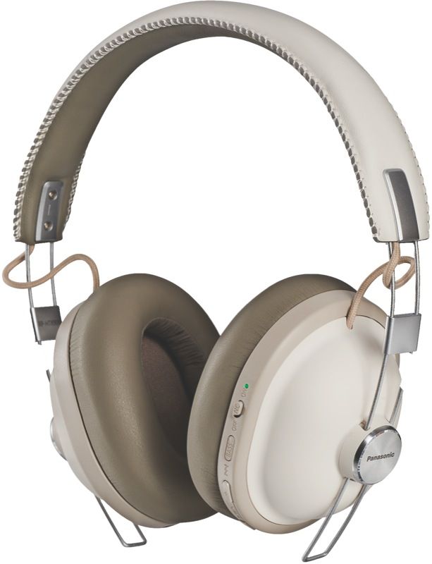 Panasonic Retro Wireless Noise Cancelling Headphones - White 