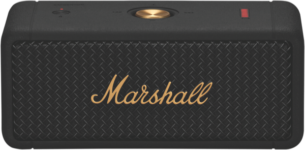 Marshall Emberton Portable Bluetooth Speaker - Black & Brass 1005696