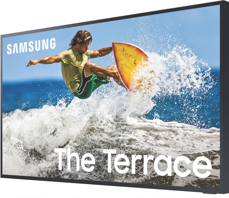 Samsung - 55" The Terrace Outdoor QLED 4K Smart TV - QA55LST7TAWXXY