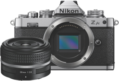 Nikon - Z fc Mirrorless Camera - Black + Z 28mm Lens Kit - VOK090WA