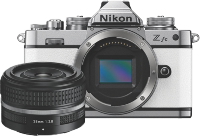 Nikon - Z fc Mirrorless Camera - White + Z 28mm Lens Kit - ZFC091YA