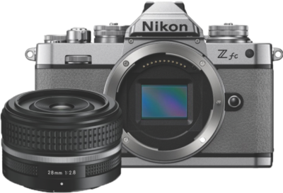Nikon - Z fc Mirrorless Camera - Natural Grey + Z 28mm Lens Kit - ZFC093YA