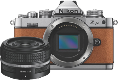 Nikon - Z fc Mirrorless Camera - Amber Brown + Z 28mm Lens Kit - ZFC094YA