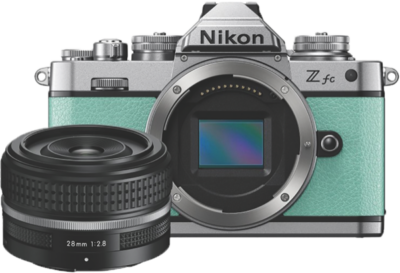 Nikon - Z fc Mirrorless Camera - Mint Green + Z 28mm Lens Kit - ZFC096YA