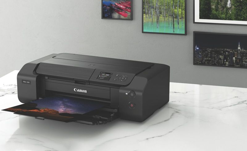 Canon - PIXMA PRO-200 Photo Printer - Black - PRO200