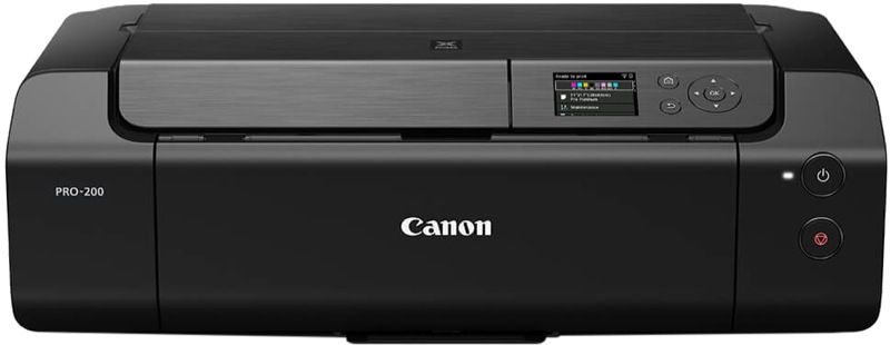 Canon - PIXMA PRO-200 Photo Printer - Black - PRO200