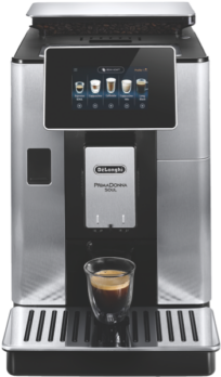 DeLonghi - Primadonna Soul Fully Automatic Coffee Machine - Stainless Steel - ECAM61075MB