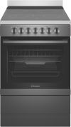 Westinghouse 60cm Freestanding Electric Cooker - Dark Stainless Steel WFE646DSC