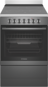 Westinghouse 60cm Freestanding Electric Cooker - Dark Stainless Steel WFE646DSC
